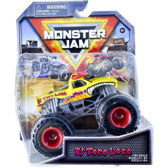 Miniatura 164 Monster Truck El Toro Loco Monster Jam 2025 Spin