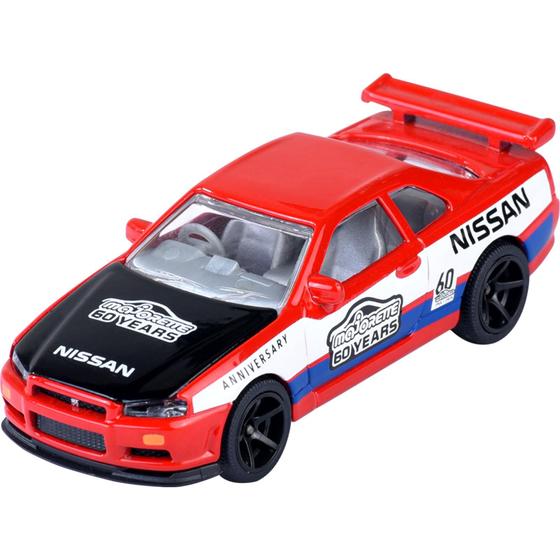 Imagem de Miniatura - 1:64 - Nissan Skyline R34 com Lata - Anniversary Edition - Majorette 212054102