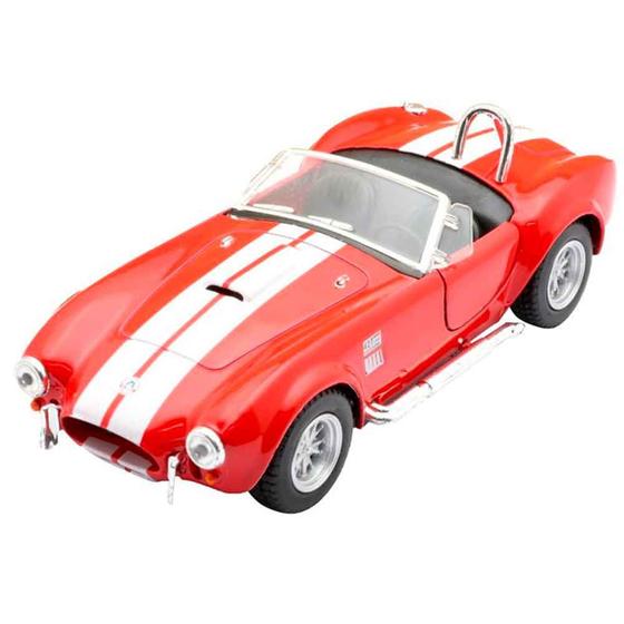 Miniatura 1965 Shelby Cobra Escala 1:32 Vermelho Menor preço em Miniatura 1965 Shelby Cobra Escala 1:32 Vermelho