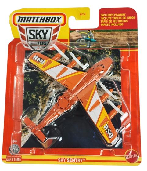 Imagem de Miniatura Avião Com Hélice Matchbox Escala 1:64 Metal