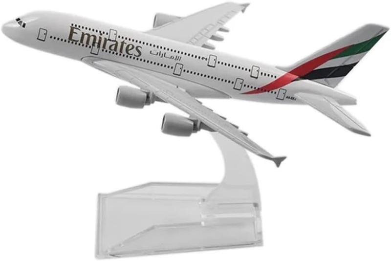 Imagem de Miniatura Avião Comercial Airbus A380 Emirates - Escala 1/400