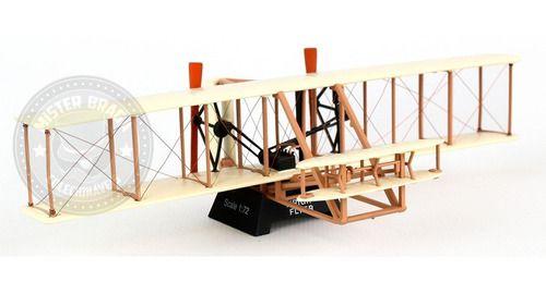 Imagem de Miniatura Avião Irmãos Wright  Wright Flyer  Bege Daron 1/72