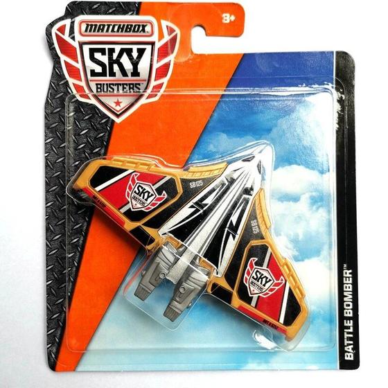 Imagem de Miniatura avião nave matchbox sky busters battle bomber