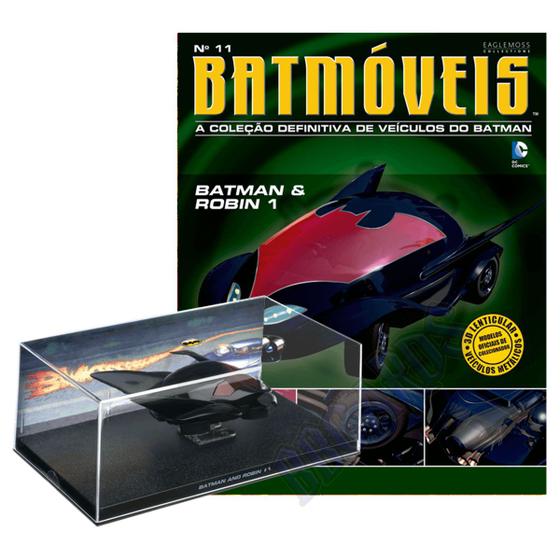 Imagem de Miniatura Batmóvel Coleção Definitiva Veículos do Batman 11 - Eaglemoss