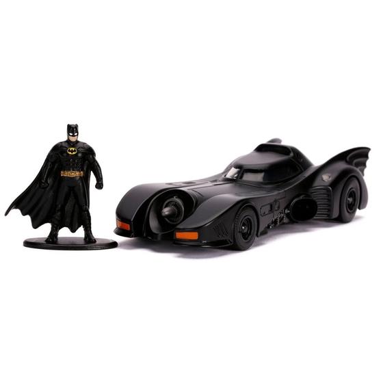 Imagem de Miniatura Batmóvel Filme Batman 1989 1:32 com Boneco Carrinho do Batman JAD31704