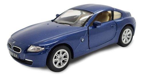 Imagem de Miniatura Bmw Z4 Coupe Azul Metal Kinsmart 1:32