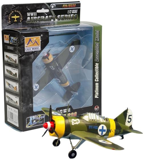 Imagem de Miniatura Brewster F2a-2 Buffalo Finland Air Force 1/72 Easy Model 36383