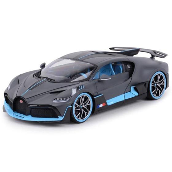 Imagem de Miniatura Bugatti Divo Cinza Bburago 1/18