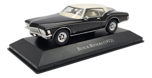 Imagem de Miniatura Buick Riviera 1972 Preto Metal 1:43