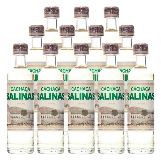 Imagem de Miniatura Cachaça Salinas 50ml 12 Unidades