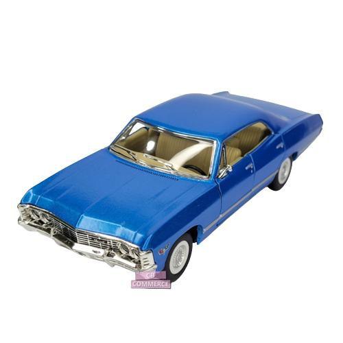 Imagem de Miniatura Carrinho De Ferro chevrolet impala 1967 Abre a Porta Carro antigo de Coleção Metal