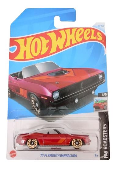 Imagem de Miniatura Carrinho Hot Wheels Escala 1:64 Roadsters