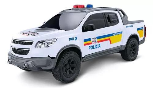 Imagem de Miniatura Carrinho Pick-up S10 Policia Mg 1147 - Roma