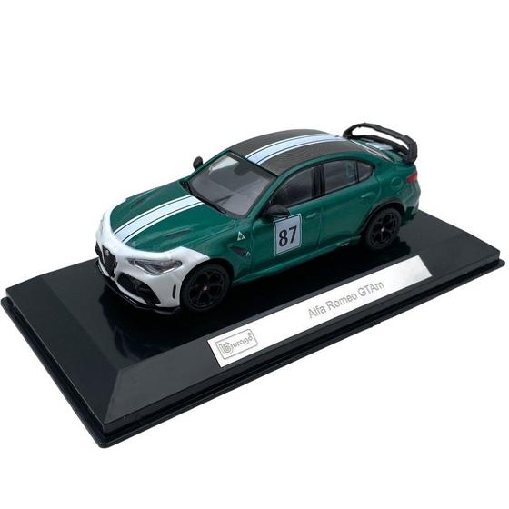 Imagem de Miniatura carro alfa romeo giulia gtam  2021 1/43 bburago