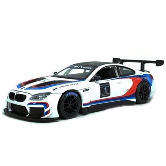 Imagem de Miniatura Carro Bmw M6 Gt3 Com Luz E Som