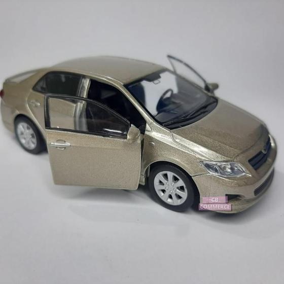 Imagem de Miniatura Carro de Ferro Toyota Corolla 12cm Coleção