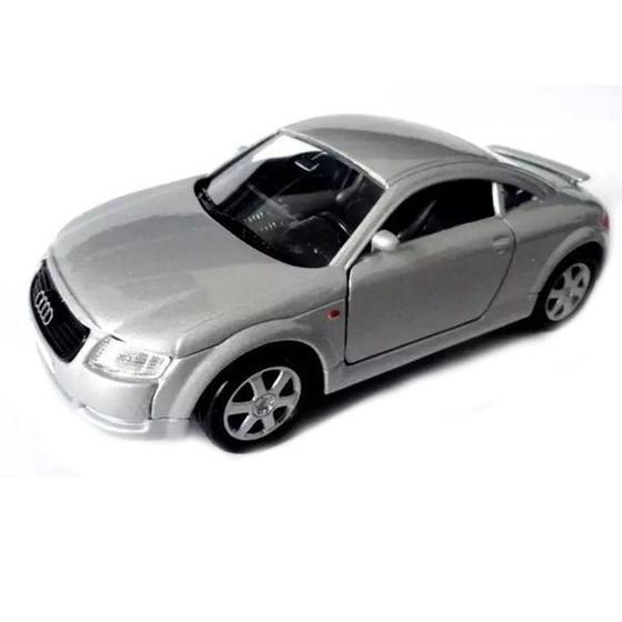 Imagem de Miniatura Carro Esportivo Audi Tt Coupe Antigo Welly 1/43