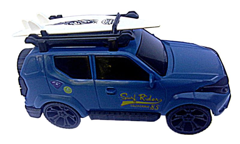 Imagem de Miniatura Carro Jipe Azul Surfista Surf Riders California 85