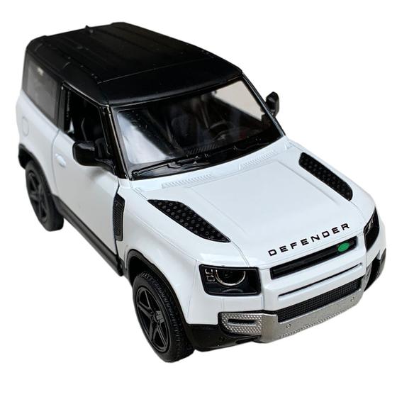 Miniatura Carro Land Rover Defender 90 1/36 - Carro Coleção - KINGSMART ...