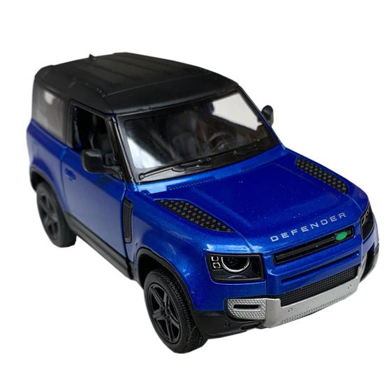 Miniatura Carro Land Rover Defender 90 1/36 - Carro Coleção - KINGSMART ...