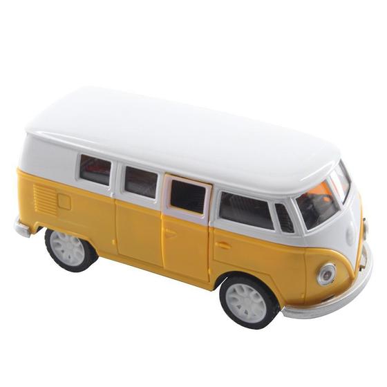 Imagem de Miniatura Carro Volkswagen Kombi Amarela