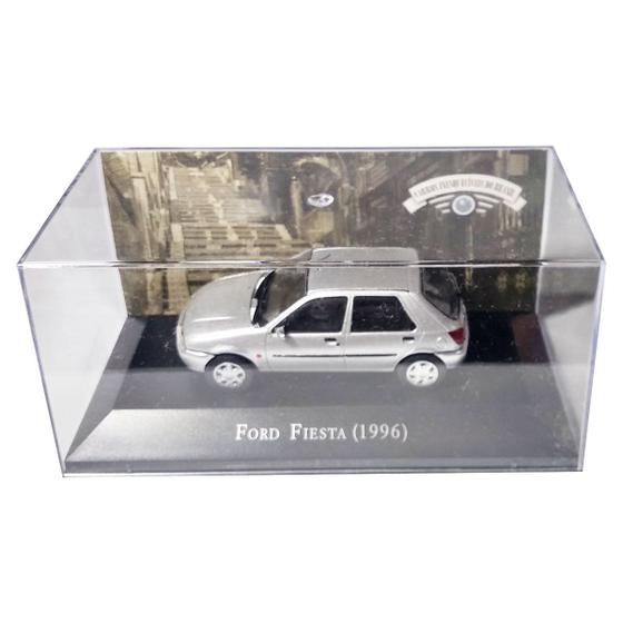 Imagem de Miniatura Carros Nacionais Ford Fiesta 1996 Prata