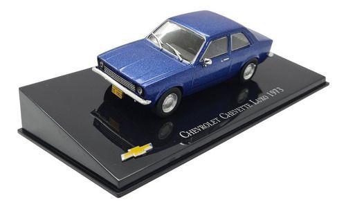 Imagem de Miniatura Chevrolet Chevette Luxo 1973 Azul Metal 1:43