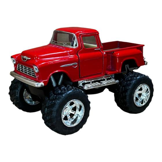 Imagem de Miniatura Chevrolet Chevy Stepside Big Foot Vermelho 1:32