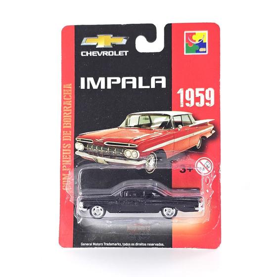 Imagem de Miniatura Chevrolet Impala 1959 Preto - CKS Brinquedos