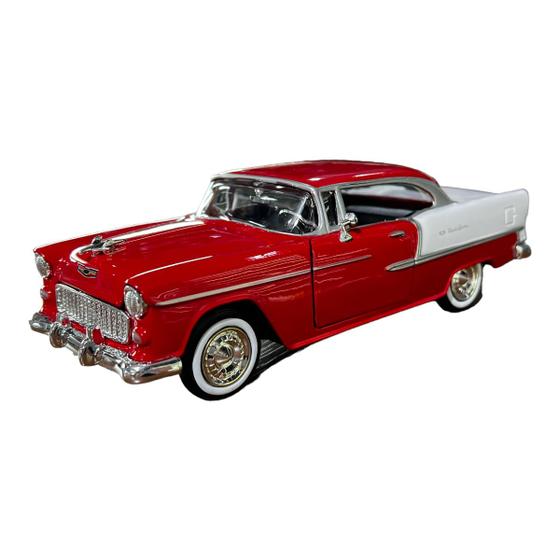 Imagem de Miniatura Chevy Bel Air 1955 Motormax Metal 1:24