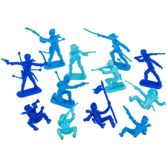 Imagem de Miniatura Colecionavel Forte Apache Soldados COL.12PC Pacote