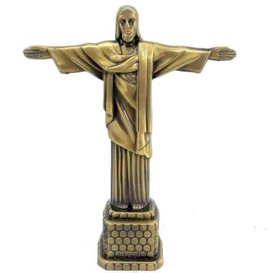 Imagem de Miniatura Cristo Redentor em Metal 18 cm - Jiaxi