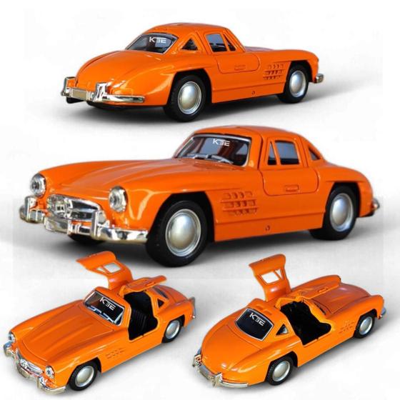 Imagem de Miniatura D Ferro Mercedes SL Fricção Abre Porta Cor:Laranja