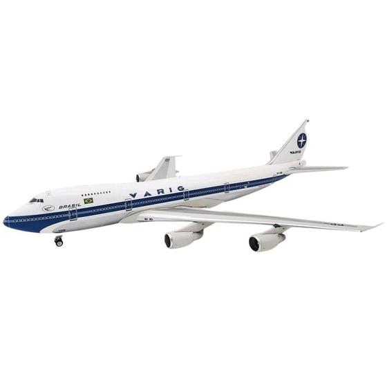 Imagem de Miniatura De Avião Varig Boeing 747 Pp Vnb Importado