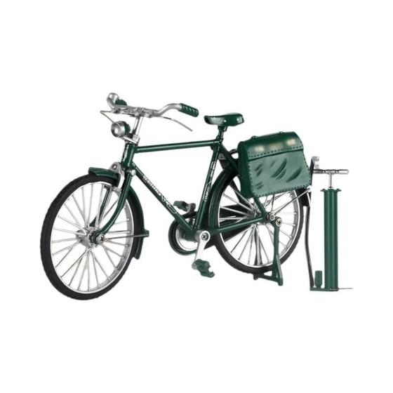Imagem de Miniatura de Bicicleta Retro - Decoração de Mesa com Design Nostálgico