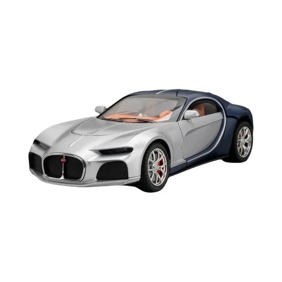 Imagem de Miniatura de Carro Bugatti Atlantic 1/24 - Modelo Die-Cast com Som e Luz