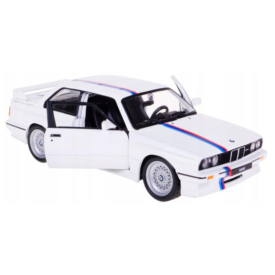 Imagem de  Miniatura De Ferro BMW M3 E30 1988 18cm 1:24 BBurago