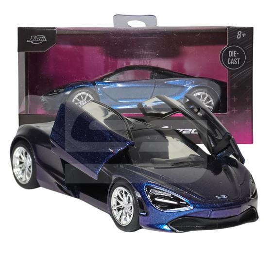 Imagem de Miniatura De Ferro McLaren 720S 1/32 Jada Toys Pink Slips