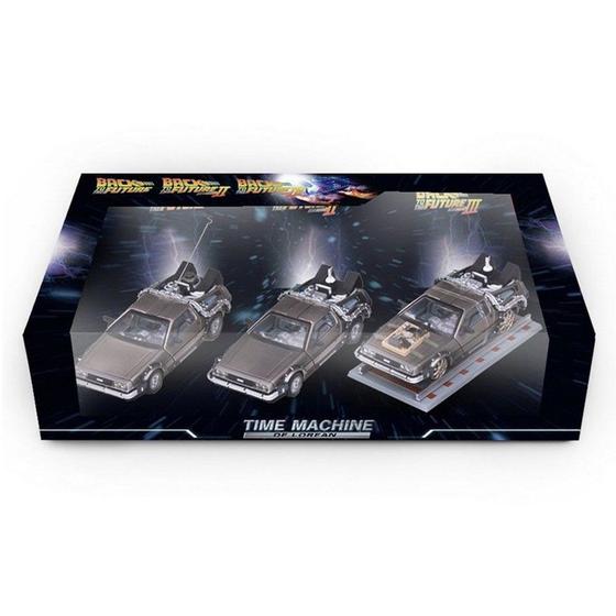 Imagem de Miniatura De Lorean Time Machine Vitesse 1/43 PACK COM 3