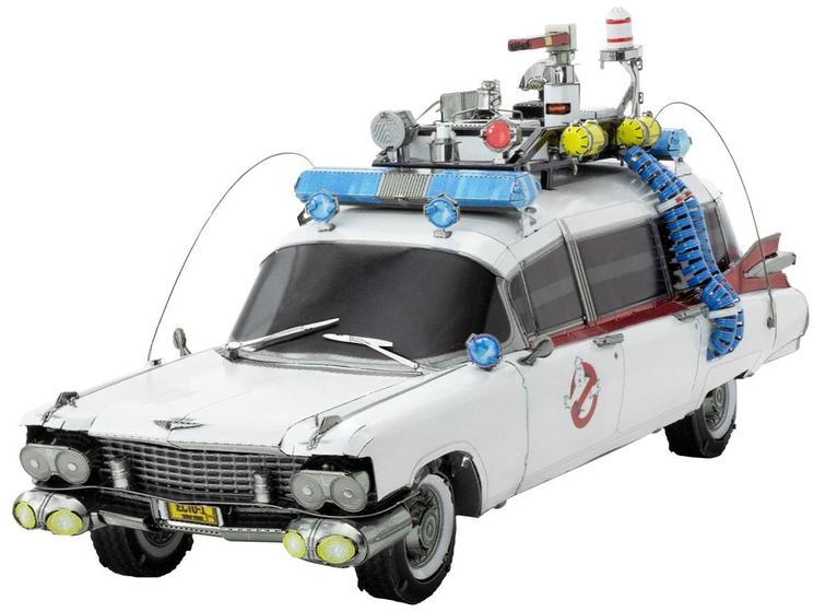 Imagem de Miniatura de Montal Ghostbusters Ecto 1 Metal Earth (ICX230)