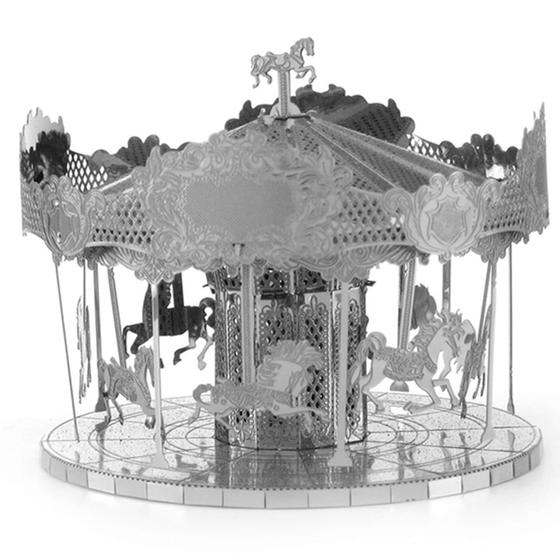 Imagem de Miniatura De Montar Metal Earth Marry Go Round MMS089