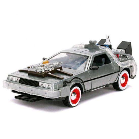 Imagem de Miniatura Delorean Time Machine Back To The Future 1/24 Jada 32166