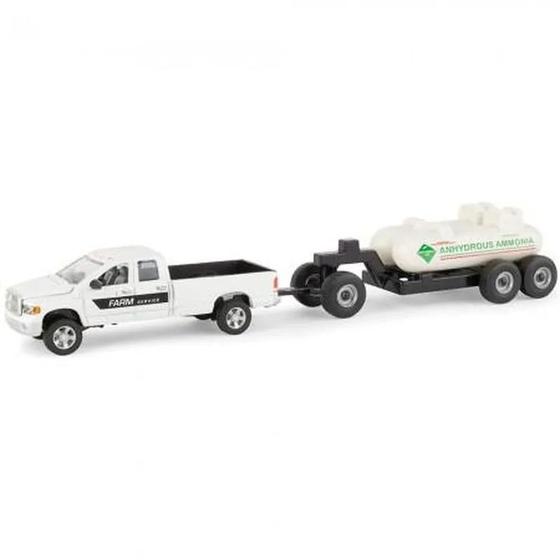 Imagem de Miniatura Dodge Ram Pickup com Implemento New Holland - 1:64