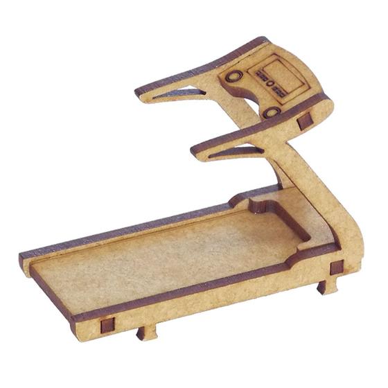 Imagem de Miniatura em Mdf Esteira de Academia Woodplan 5 X 3 X 7 Cm  M1062