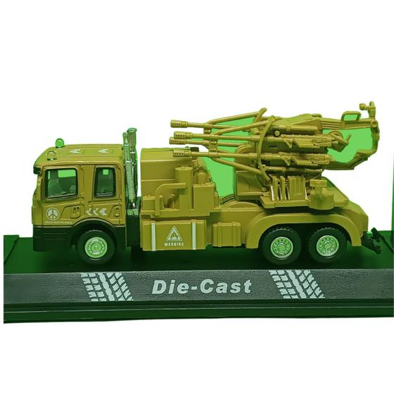 Imagem de Miniatura Espc Caminhão Exército Mr 1/32 Nettoy