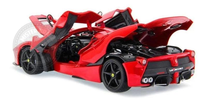 Imagem de Miniatura Ferrari Laferrari Vermelha Burago 1/18