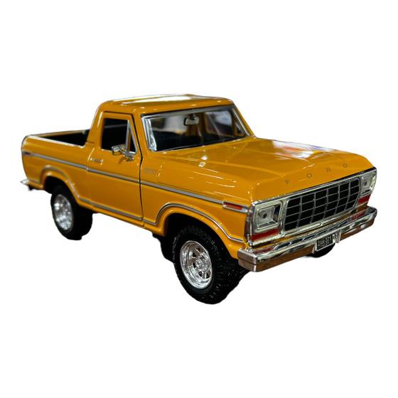 Imagem de Miniatura Ford Bronco 1978 Amarelo Motormax 1:24