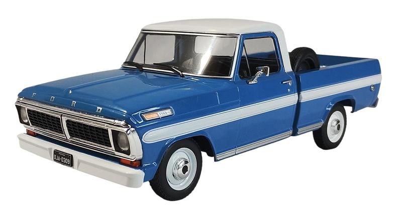 Imagem de Miniatura Ford F-100 1970 Pick Up Escala 1:24 Clássico