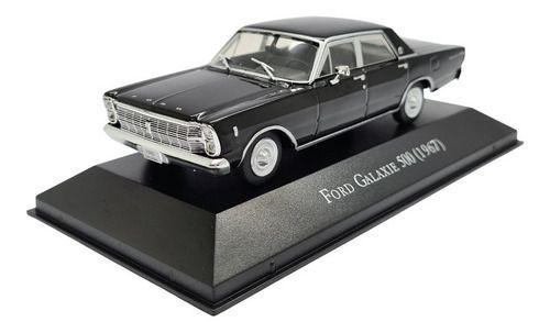 Imagem de Miniatura Ford Galaxie 500 1967 Preto Inesquecíveis 1:43