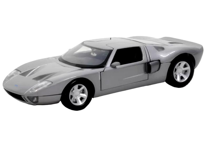 Imagem de Miniatura Ford GT Concept - cinza - 1/24 - Motormax 73297-H